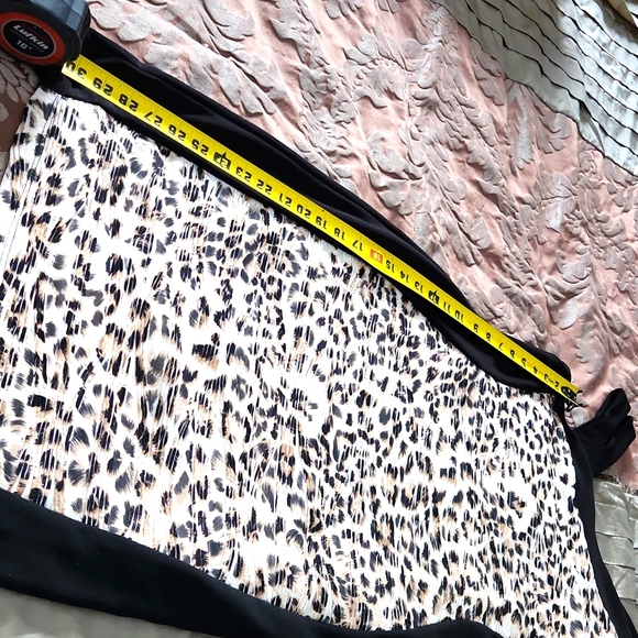 Frank Lyman Size 10 Leopard print dress with side zipper - Picture 9 of 9